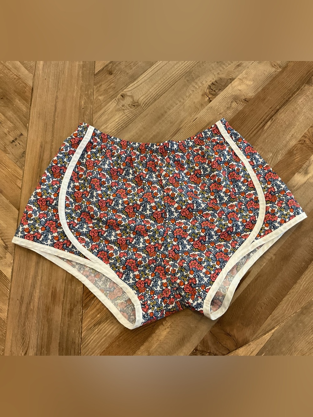 Ann Mashburn Floral Retro Dolphin Shorts XS Liberty Print Cottagecore - Picture 2 of 6